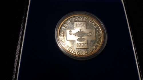 1991 SA Silver R1 Proof Nursing