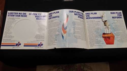 1987 National Party (NP) 33 1/3 RPM Vinyl