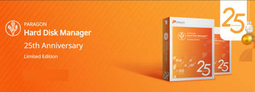Paragon Hard Disk Manager 25th Anniversary Limited Edition (Online Activation)
