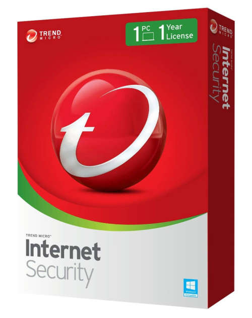 Trend Micro Internet Security 1 Device (Antivirus + Firewall Booster)