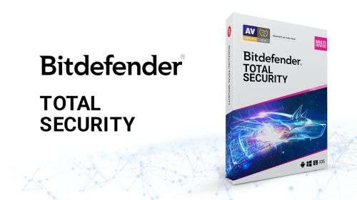 Bitdefender Total Security 5 Device 6 Month License (Antivirus + Firewall)