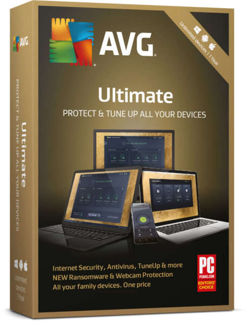 AVG Ultimate 10 Devices (Antivirus + Firewall)