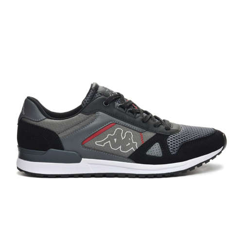 Kappa Grey DK-RED DK Logo Alem Sneakers UK10