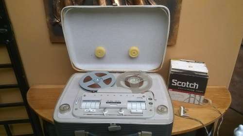 Stunning Grundig Tk46 reel to reel Tape recorder +7 extra reels