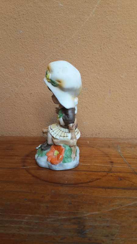Small Posy Girl Figurine