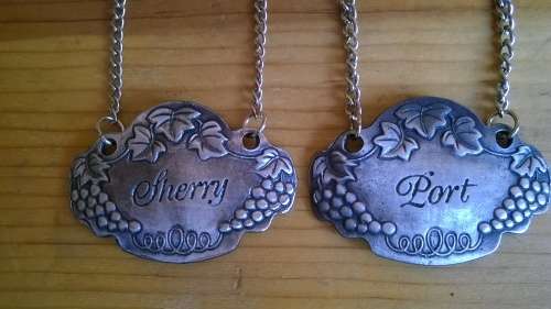 Port and Sherry Decanter Tags