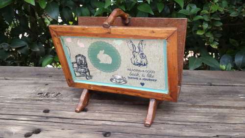 Lovely Wooden Book holder