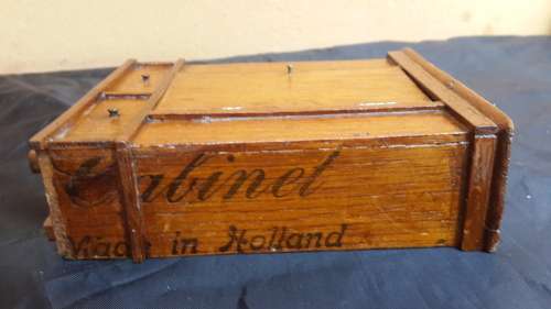 Vintage Holland made Doll house Cupboard