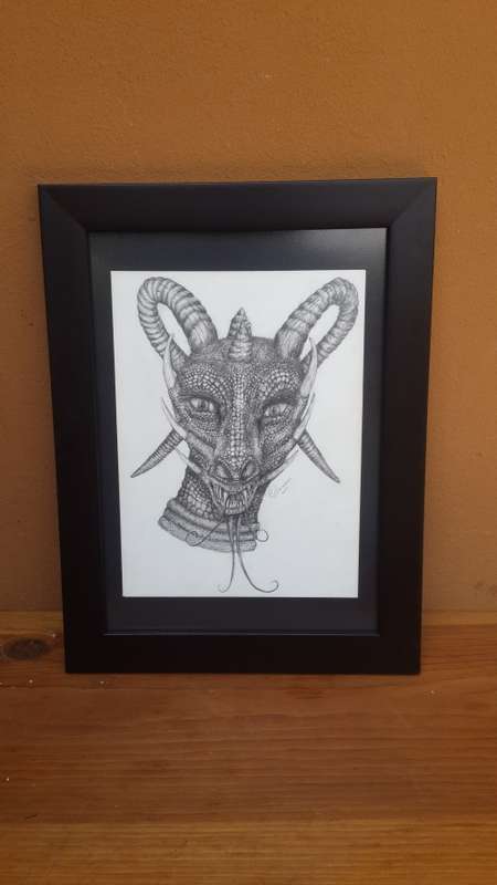 Original Dragon Portrait