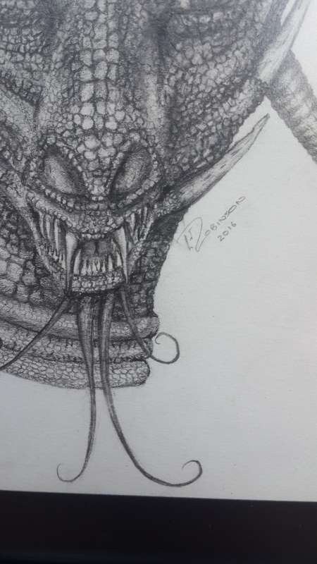 Original Dragon Portrait