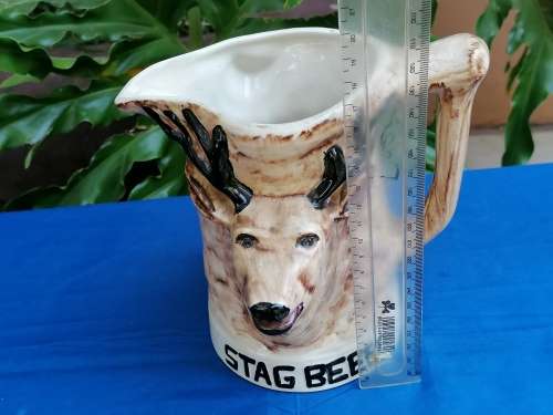Vintage Drosty ware Stag beer Jug