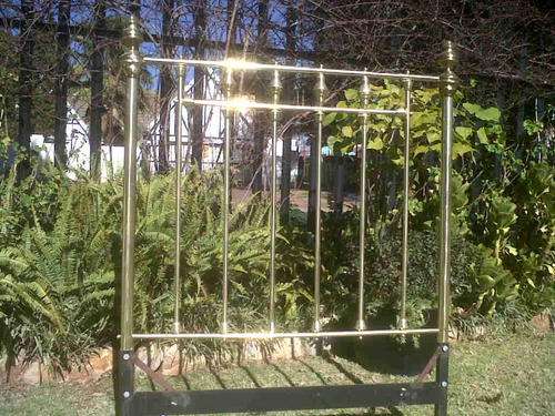 SOLID BRASS HEADBOARD