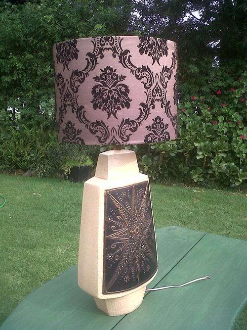 OLD DECO LAMP BASE