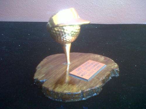 SMALL GOLF TROPHY