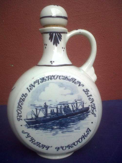 LOVELY HOLLAND DELFT DECANTER