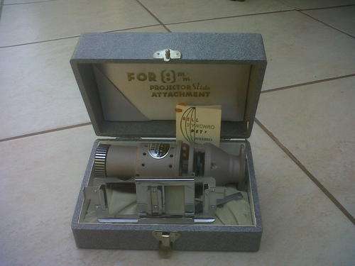BELL 8MM PROJECTOR SLIDE ATTACHMENT