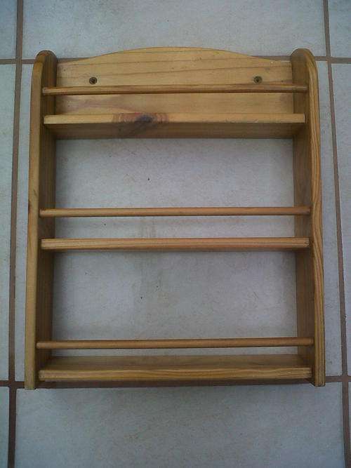 Pine Spice Rack