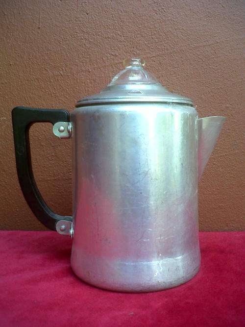 Vintage Aluminium Coffee Pot