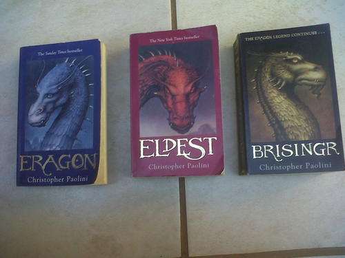 Eragon, Eldest and Brisinger by Christopher Paolini