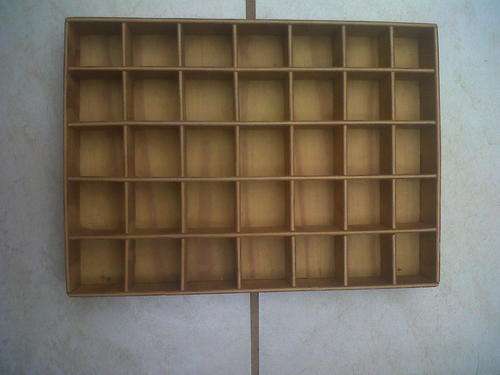 Small Wooden Printers Tray