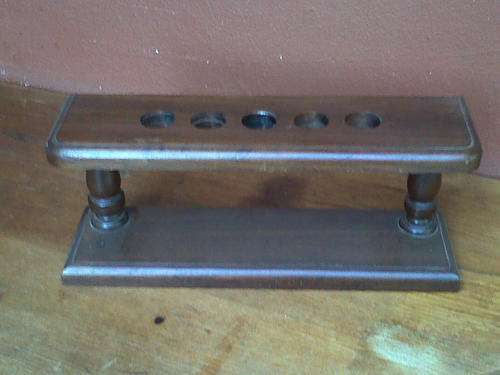 Old wooden Pipe holder