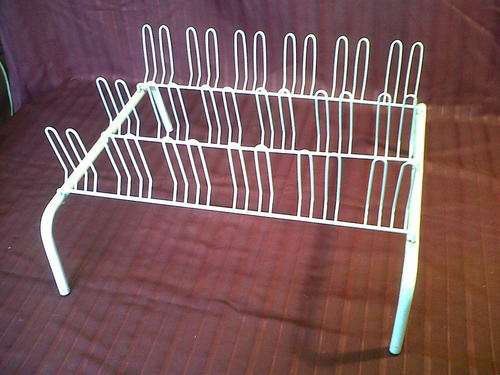 Metal shoe rack