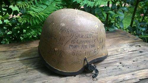 Old Army Helmet