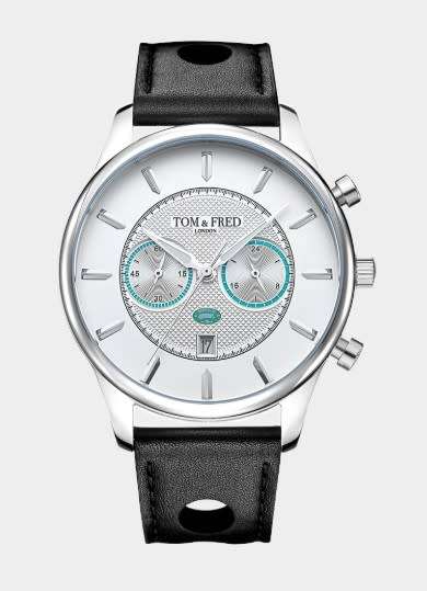 Limited Edition TOM & FRED London® Men's BONNEVILLE Utah, U.S.A Land Speed Chronograph Watch