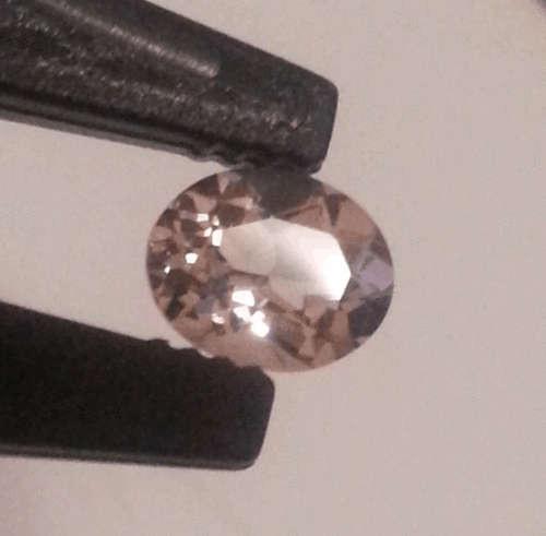 1.173Ct 100% Natural Morganite EGL Identification included