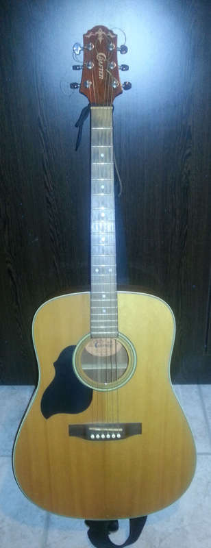 Beautiful Wooden Acoustic Crafter Guitar