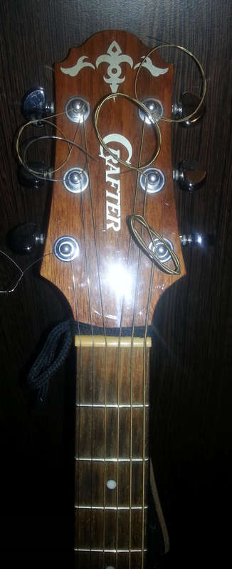 Beautiful Wooden Acoustic Crafter Guitar