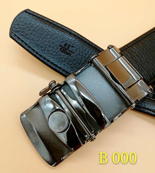 Mens Automatic  Buckle Leather Belt
