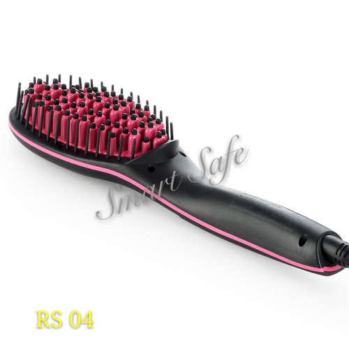Simply Straight Ceramic Electric Digital Control Hair Straightener Brush