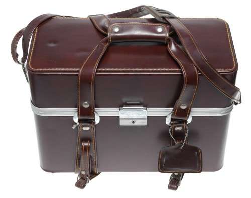 Vintage Leather Camera Case for Vintage Film Camera Equipment