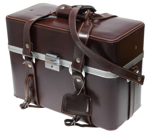 Vintage Leather Camera Case for Vintage Film Camera Equipment