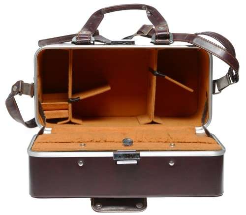 Vintage Leather Camera Case for Vintage Film Camera Equipment