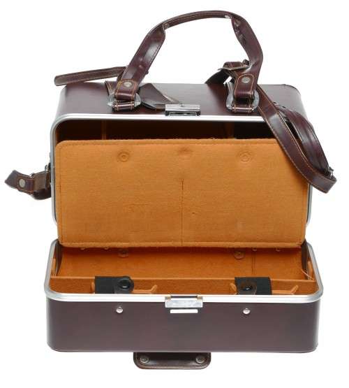 Vintage Leather Camera Case for Vintage Film Camera Equipment