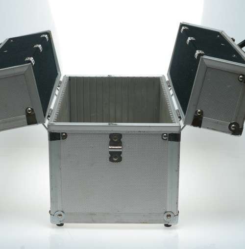 Vintage Metal Hard Case for storing Film Camera Equipment