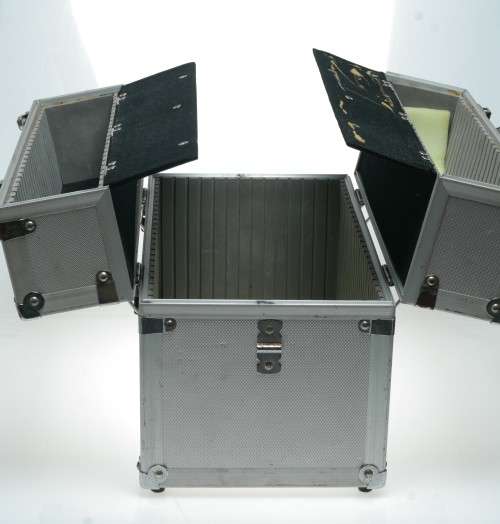 Vintage Metal Hard Case for storing Film Camera Equipment