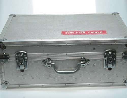Big Metal Hard case for Vintage Film Camera Equipment