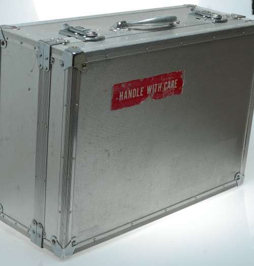 Big Metal Hard case for Vintage Film Camera Equipment