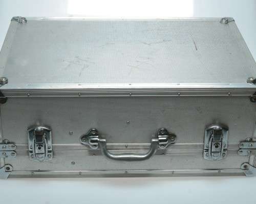 Big Metal Hard case for Vintage Film Camera Equipment