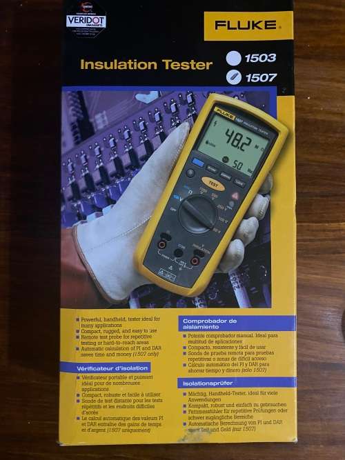 Fluke 1507 Insulation Tester