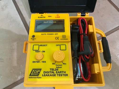 Toptronic Tel 28 ELCB Tester