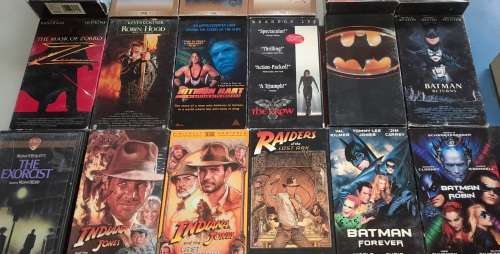 VHS Tapes JobLot