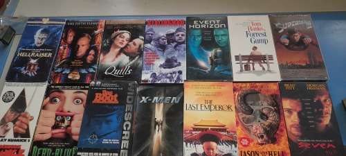 VHS Tapes JobLot