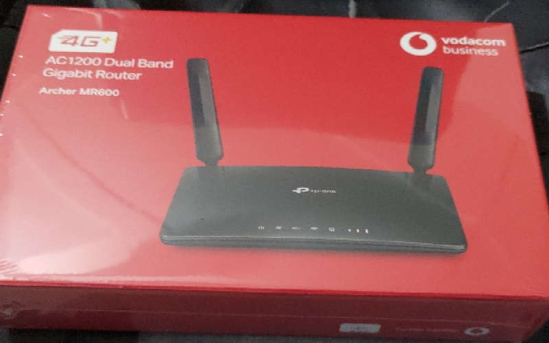 Vodacom TP Link Archer MR600 Gigabit Router 4G+ LTE Cat6