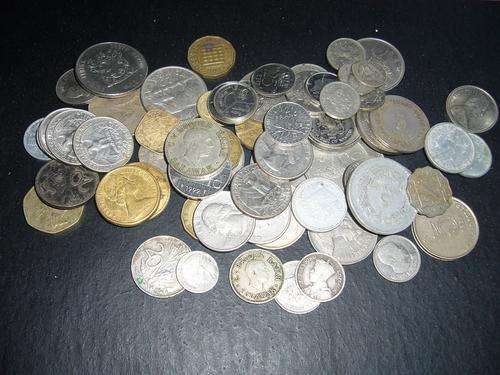 73 World coins for one bid