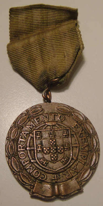 Military Medal for Exemplary Conduct (Portugal) 1946