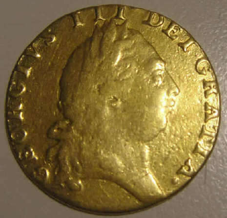 Great Britain: King George III GOLD Full Guinea 1792